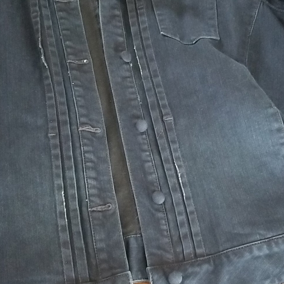 Gap navy blue button up denim jacket - Picture 4 of 10